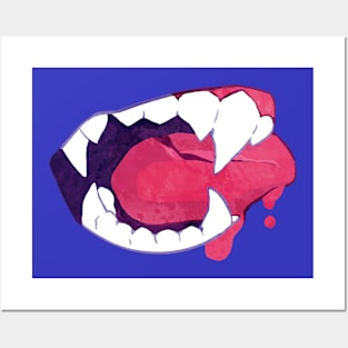 Fangy Smile Posters and Art